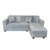 Sof&aacute; Modular Muebles MYM Maite 4 Cuerpos Gris
