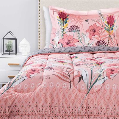 Plumón Estampado Elements & Co 1,5 Plazas Primrose