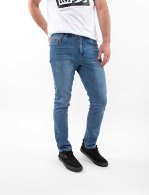 Imagen 1 del producto Jeans Skinny Hombre Zibel Azul-Medio, Azul-Oscur, Celeste, Negro, Raw