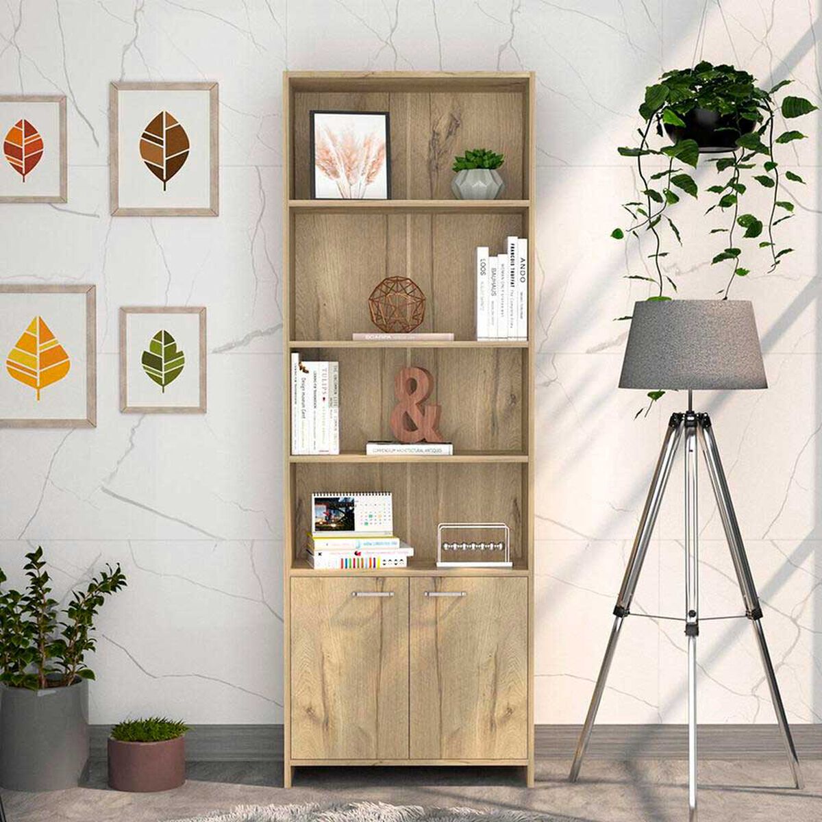 Biblioteca TuHome Lisa Duna 2 Puertas