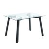 Juego de Comedor Spazzio Jockey 4 Sillas Negro
