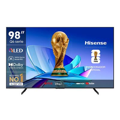 QLED 98"" Hisense Ultra HD 4K 98Q6QG