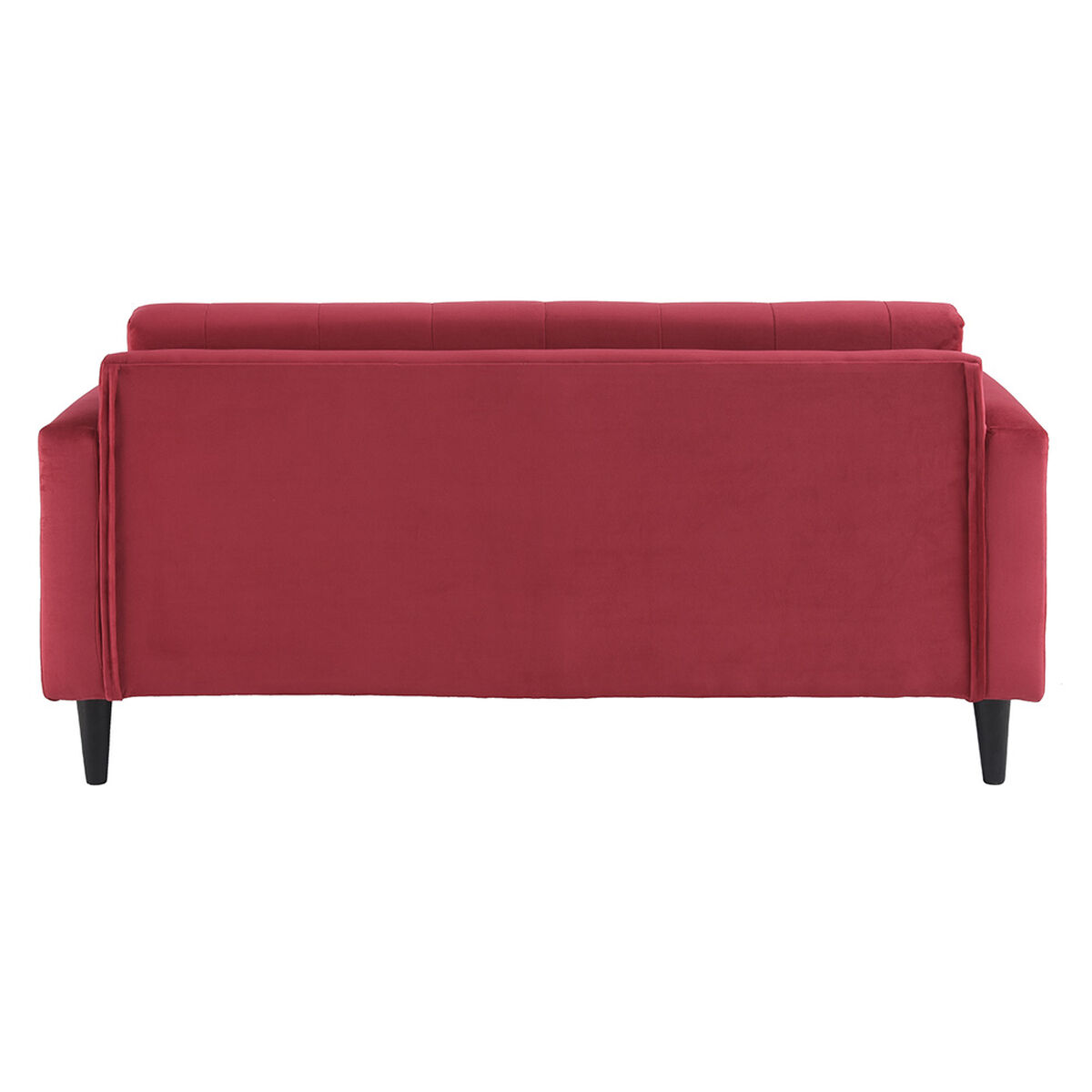 Sofá Bodevir Retro 3 Cuerpos Rojo