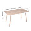 Mesa de Comedor Britbox Nottingham Café