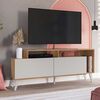 Rack TV Amuv Lisboa  Hasta 50" Blanco