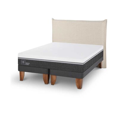 Imagen 2 del producto Cama Europea CIC Base Dividida 2 Plazas Ortopedic Advance + Respaldo Tiber