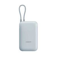 Batería Externa Xiaomi 10000mAh Ice Blue GL Integrated Cable