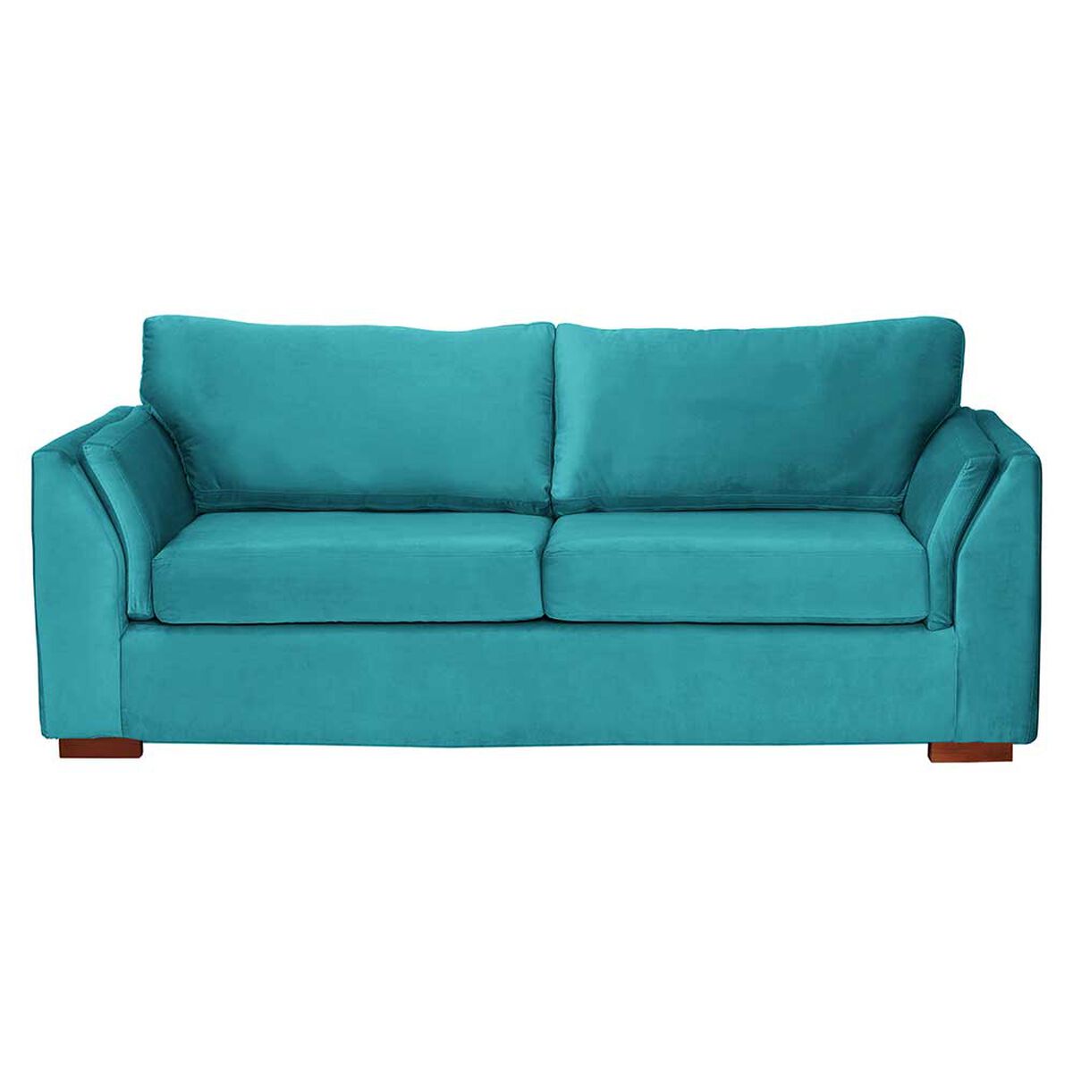 Sofá Cama Latam Home Milan 3 Cuerpos Turquesa