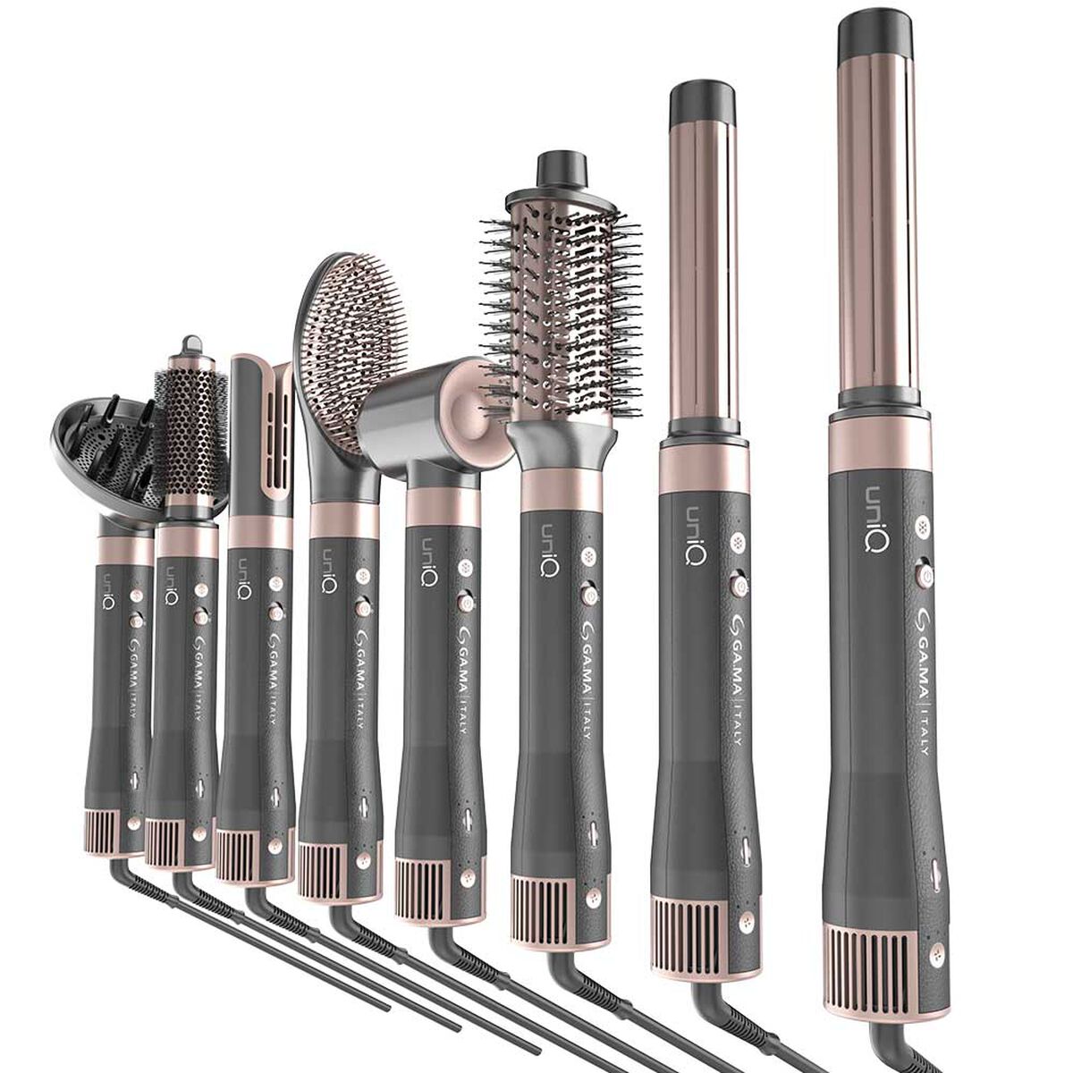 Cepillo Secador Multistyler Vibrance UniQ 8 en 1 Gama Italy