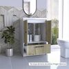 Mueble Lavamanos TuHome Bath Bi Color 2 Puertas 1 Caj&oacute;n Duna Blanco