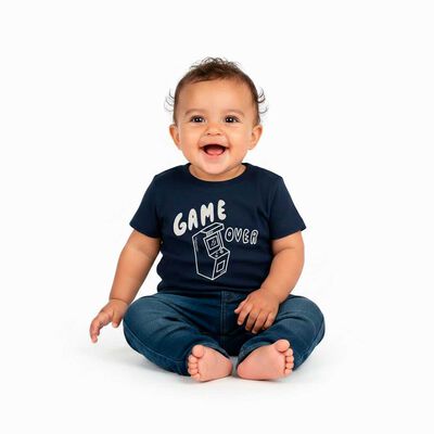 CHESS BABY Polera Manga Corta Bebé Chess Baby