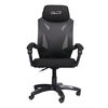 Combo Silla Gamer Njoytech Titan Negra  + Audífonos Over Ear NJA-GM2017 Rojos + Mousepad