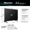 LED 43" Hisense 43A4NV Full HD