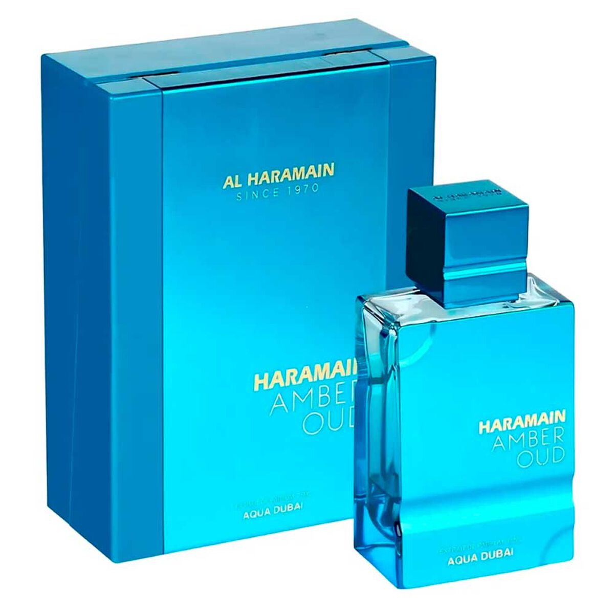 Perfume Al Haramain Amber Oud Aqua Dubai Extrait De Parfum 75ML Unisex