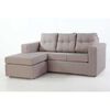 Sofá Modular Kea Rodas 3 Cuerpos Beige