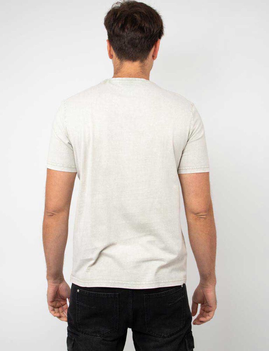 Polera Con Estampado Manga Corta Fiorucci
