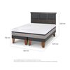 Cama Europea CIC Base Dividida 2 Plazas Balance + Respaldo Torino