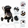 Coche Travel System Offroad Negro Bebesit