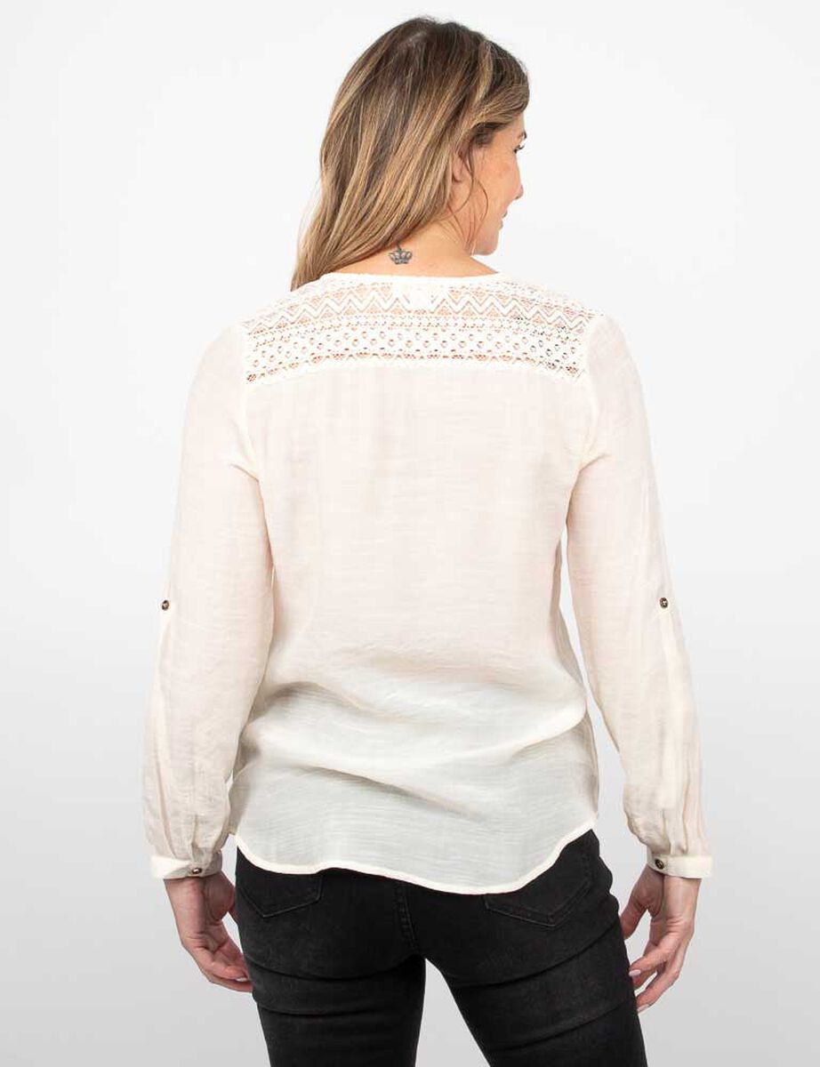Blusa Manga Larga Mujer Portman Club