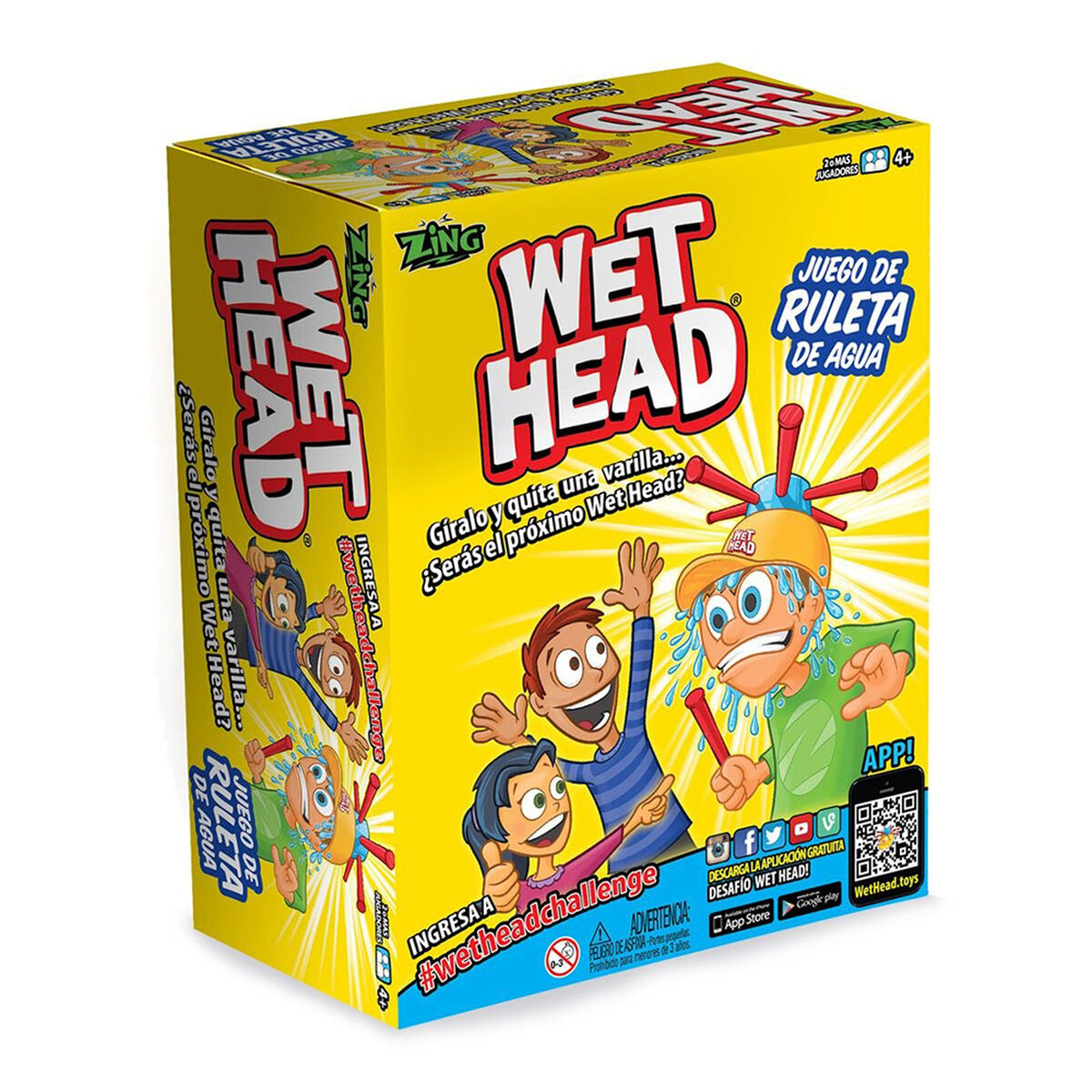 Juego De Mesa Cabeza Mojada