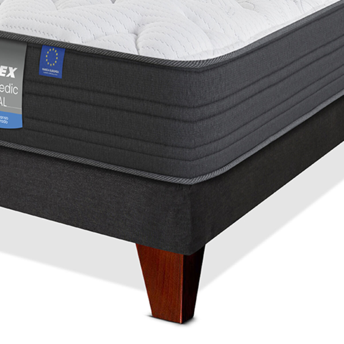 Cama Europea Flex 1,5 Plazas Europedic Dual