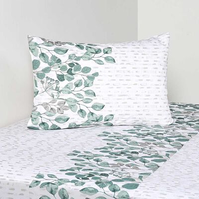 Juego de Sábanas Estampado Elements & Co 200 Hilos 1,5 Plazas Shadow