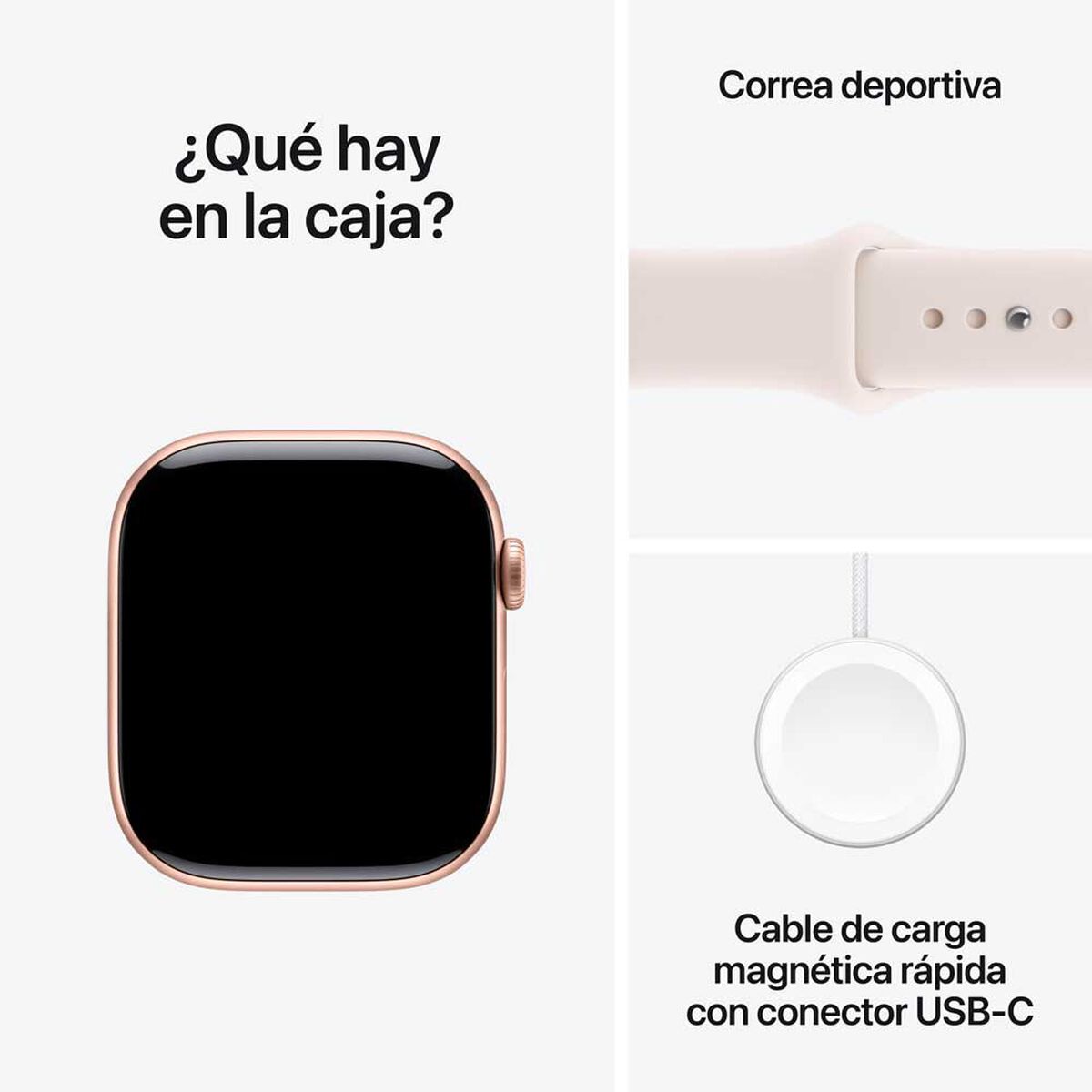 Smartwatch Apple Watch Series 11 46 mm S/M Oro Rosa