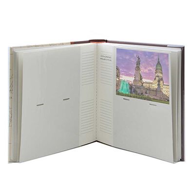 Imagen 2 del producto Álbum para Fotos Cartón Vgo Travel con Memo 200 Fotos Marrón