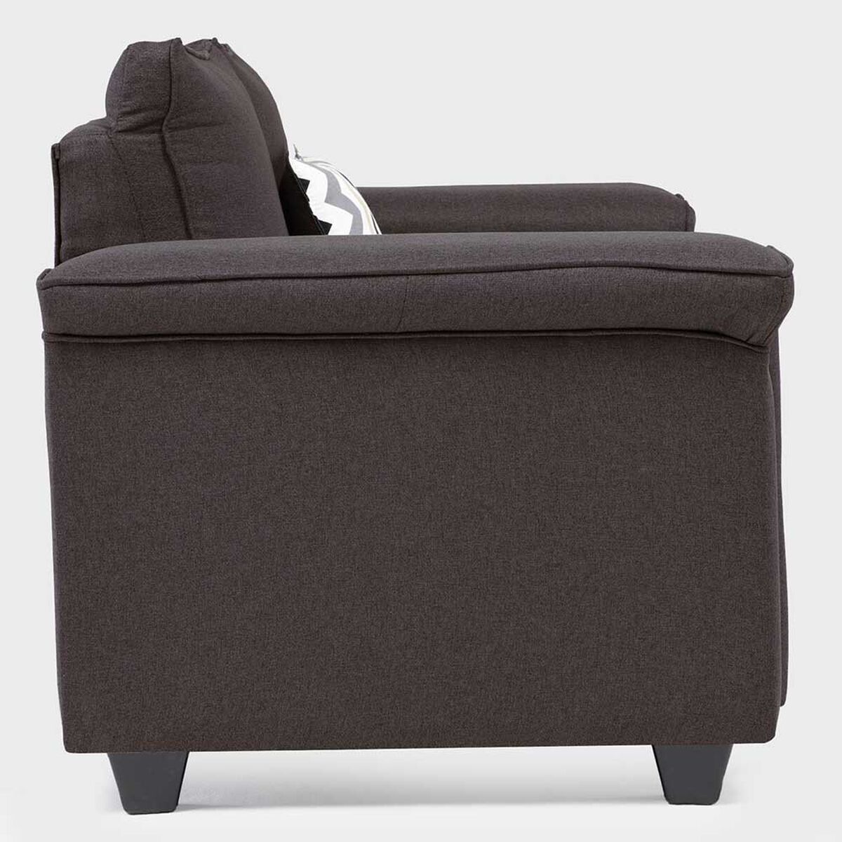 Juegos de Living Mons Sicilia Sofá 2 Cuerpos + Dos Sillones 1 Cuerpo Chocolate