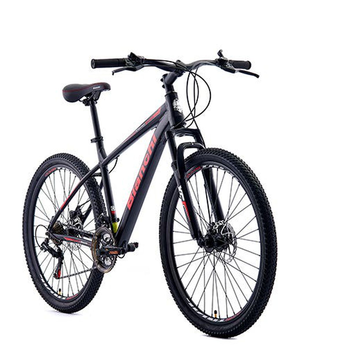 Bicicletas Mountain Bike Bianchi Aro 27,5 Advantage SX Negro Semi Matte/Rojo