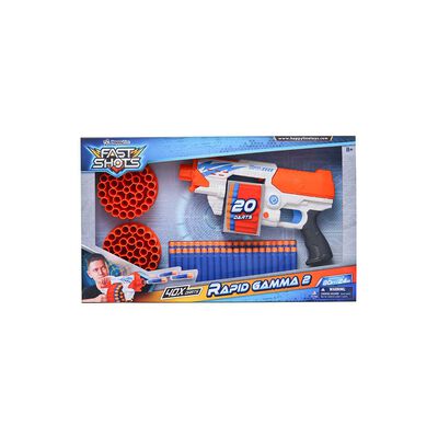 Set Lanzador, 40 Dardos Foam y 2 Barriles