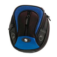 Porta CD Vinílico Vgo 12 Cds Azul