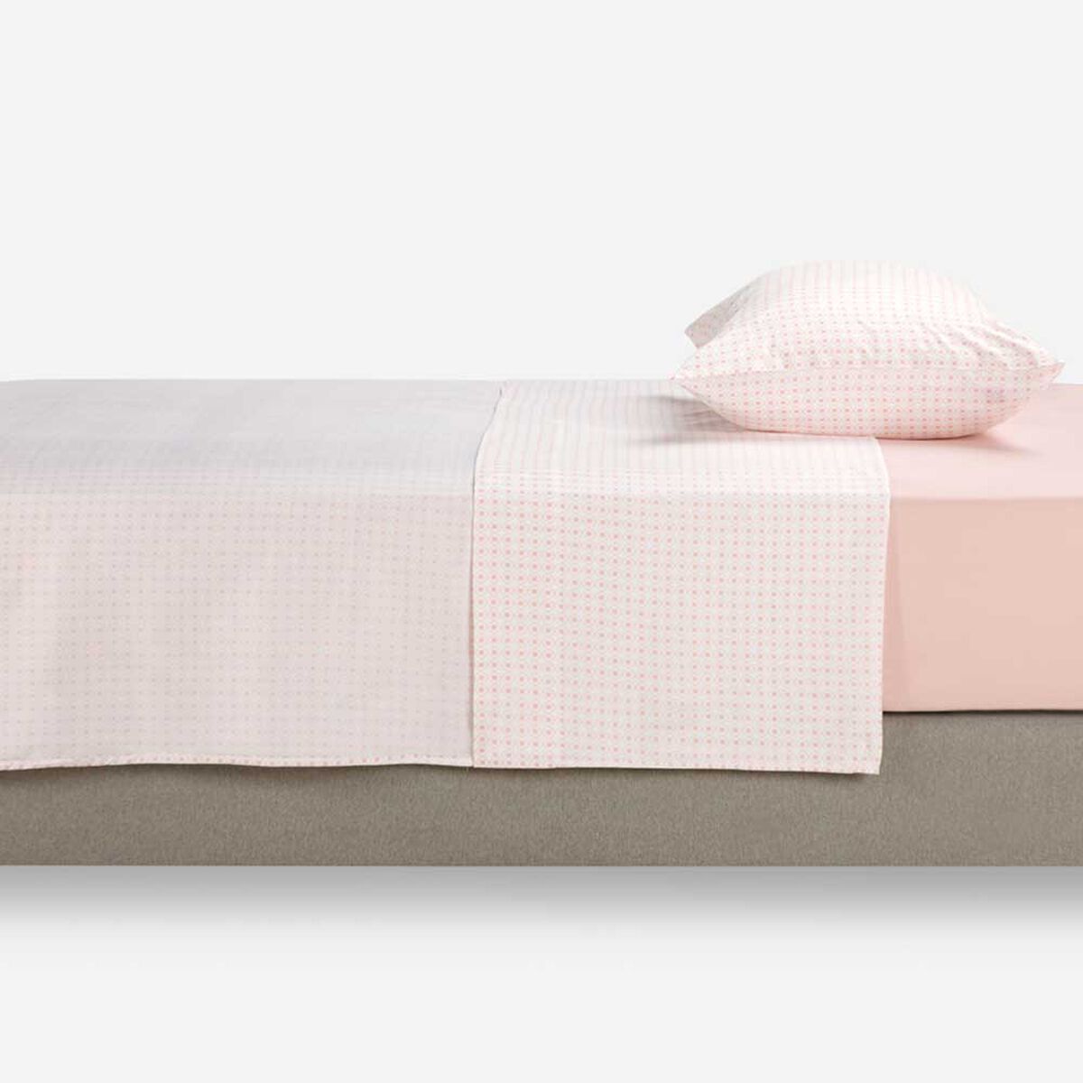 Juego de Sábanas Rosen 1,5 Plazas Grace Rosa