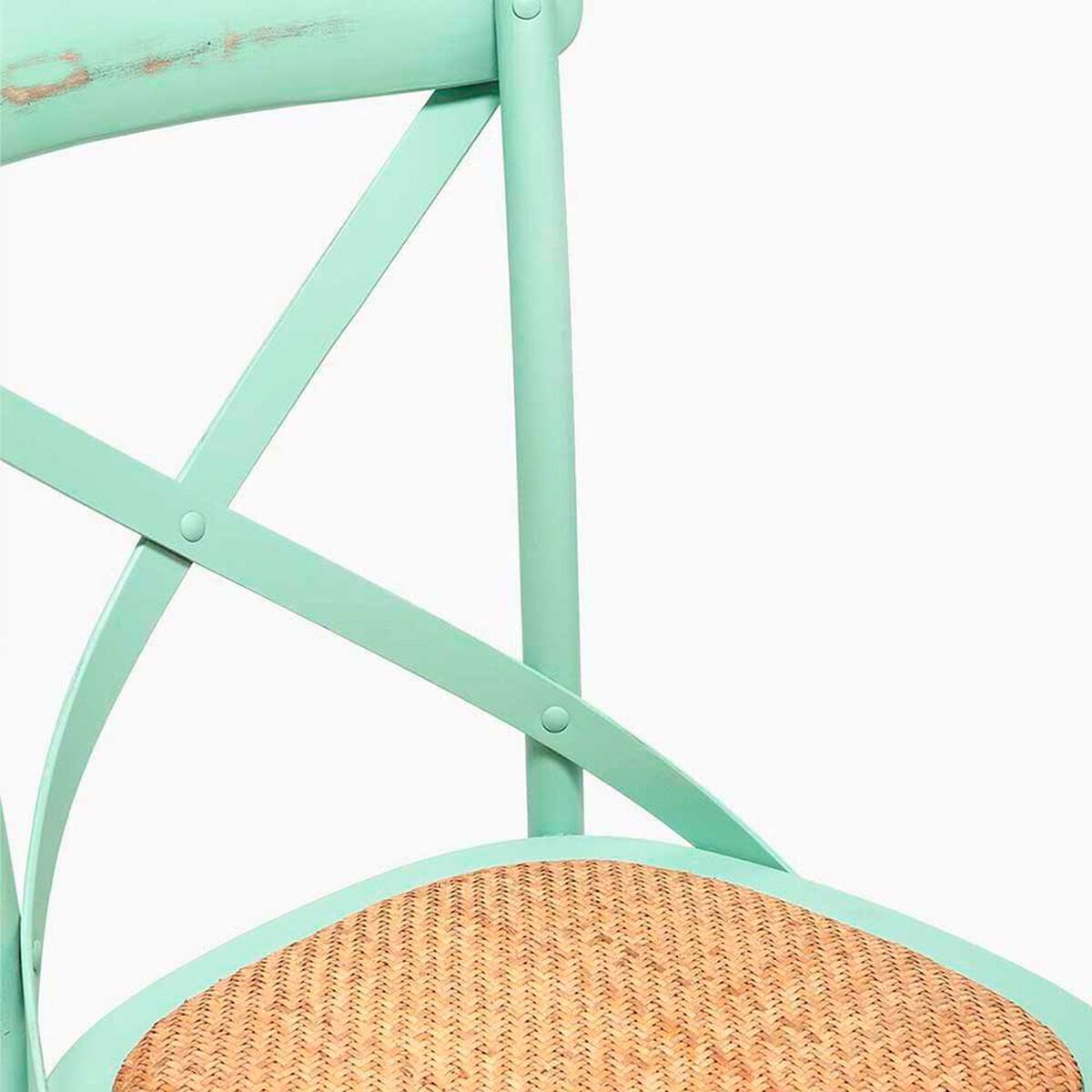 Set 6 Sillas Spazzio Retro Menta