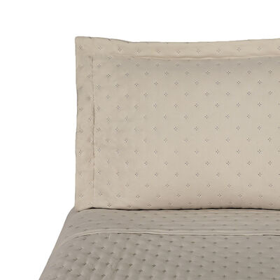 Imagen 2 del producto Quilt CIC King Taupe Microfibra