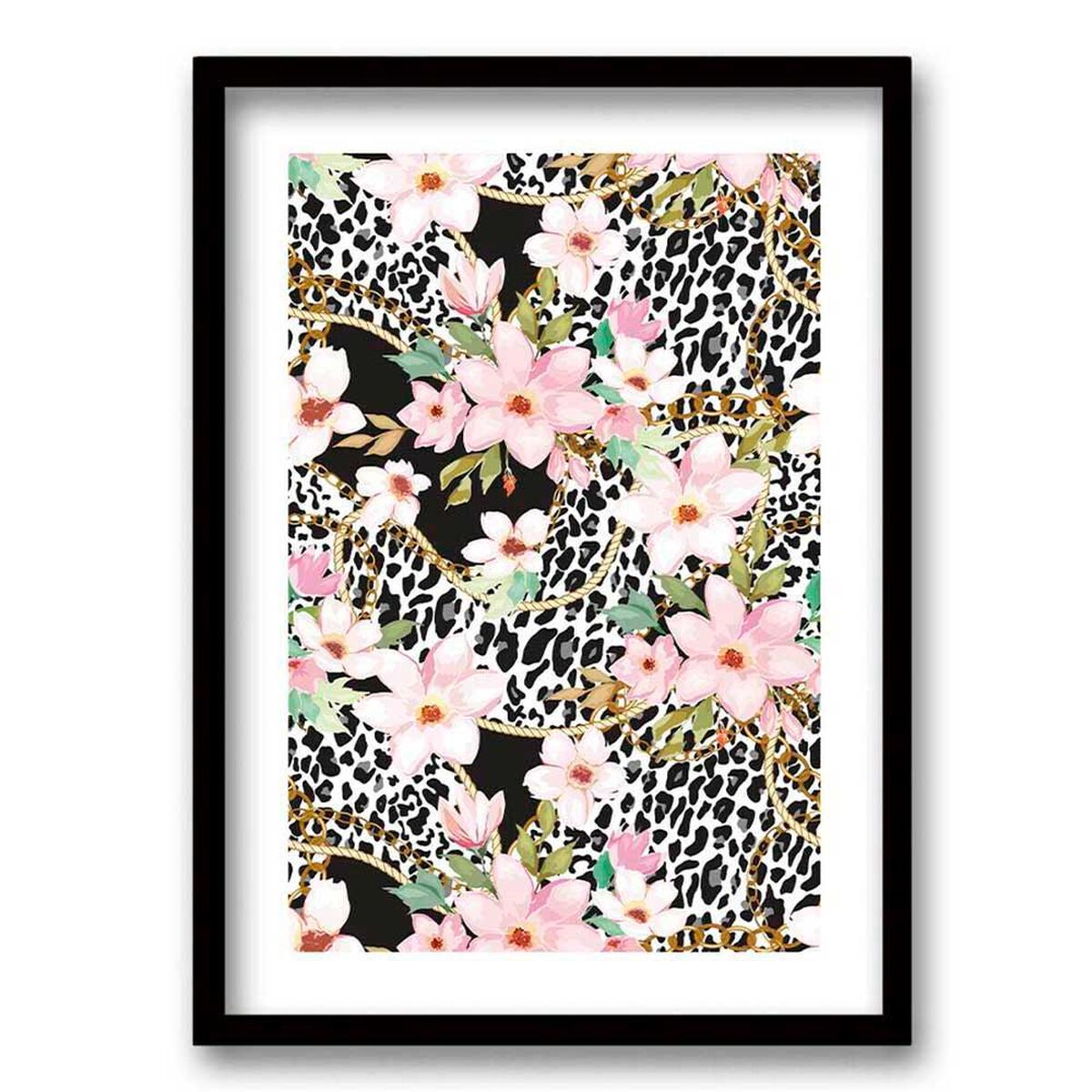 Cuadro Decorativo Retela Cadenas 70 x 50 cm