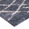 Alfombra Dib Shaggy Design 180 x 275 cm Verde