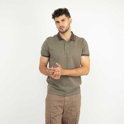ZIBEL Polera Piqué Hombre Zibel