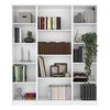 2 Estantes 45 cm + Estante 4 Repisas TuHome Home Blanco