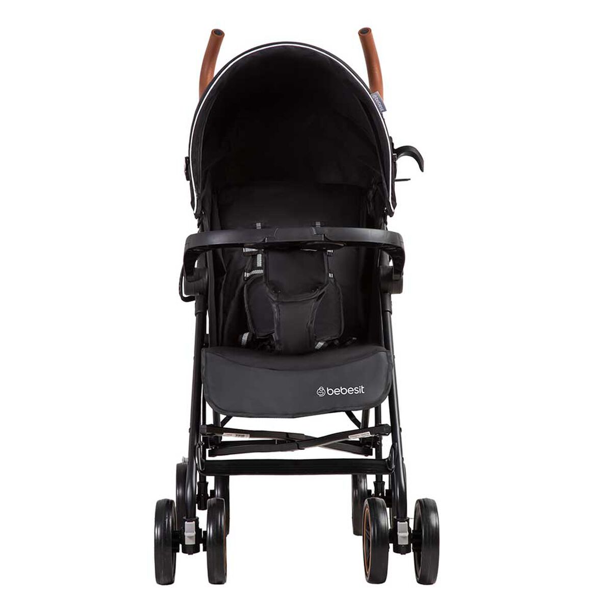 Coche Paragua Bebe Magic Ride Fiesta Negro Bebesit