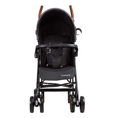 Imagen 2 del producto Coche Paragua Bebe Magic Ride Fiesta Negro Bebesit