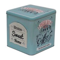 Lata Decorativa Metal Vgo 17 x 17 cm Diseño 1