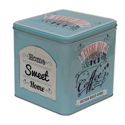 Lata Decorativa Metal Vgo 17 x 17 cm Diseño 1