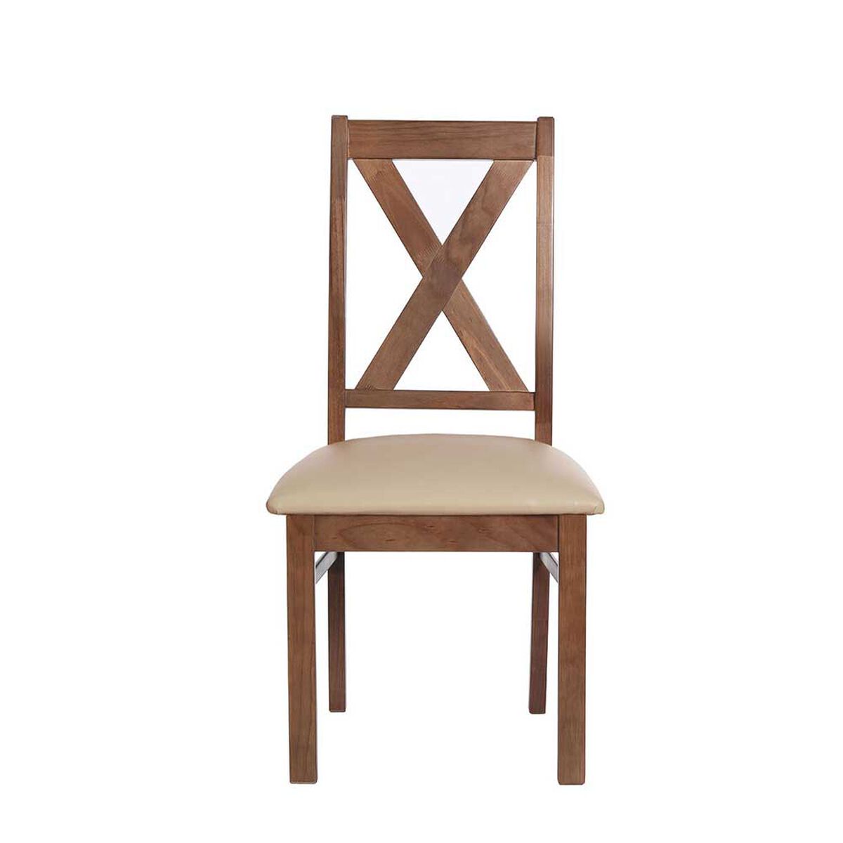 Juego de Comedor Latam Home Pamplona Oviedo 6 Sillas PU Negro