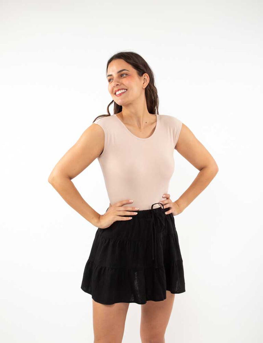 Body Liso Sin Mangas Mujer Zibel
