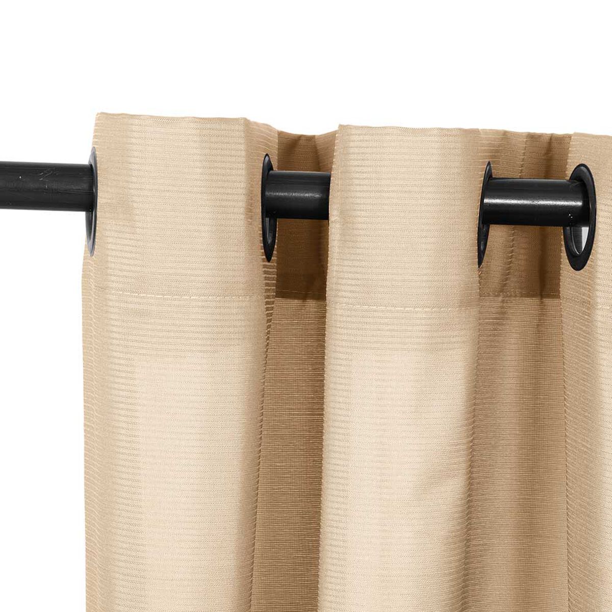 Set de Cortinas Mashini Pucon 140 x 220 cm Beige