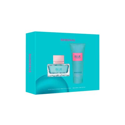 Imagen 2 del producto Set Perfume Antonio Banderas Mujer Blue Seduction For Women Eau de Toilette 50 ml + Loción Corporal Hidratante 75 ml