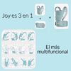 Portabebé Ergonómico Multifuncional 3 en 1 Lubabycas Azul