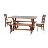 Juego de Comedor Latam Home Sevilla Murcia 2 Sillas + 2 Bancas PU Beige