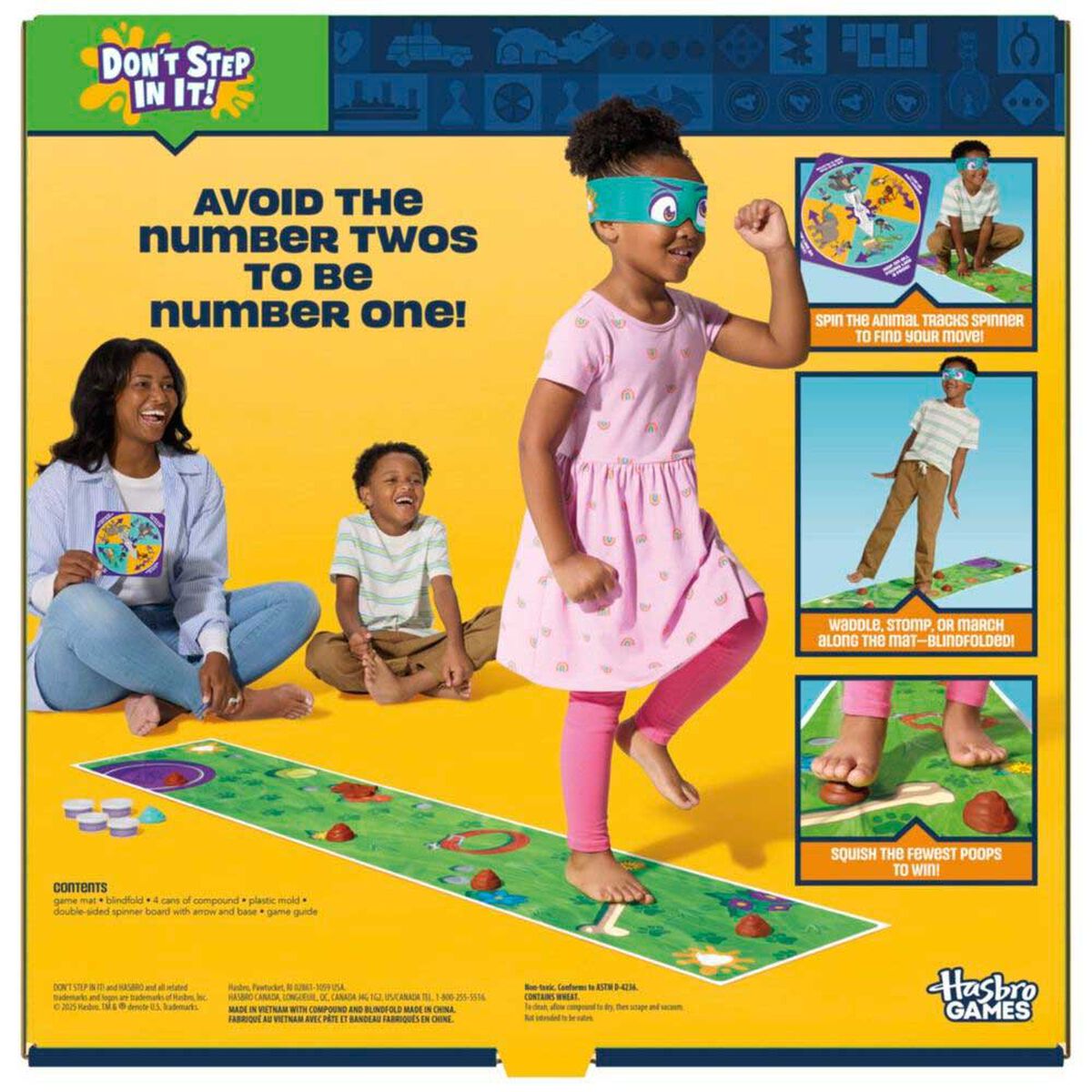 Juego de Mesa Hasbro Games ¡Caca Chaf!